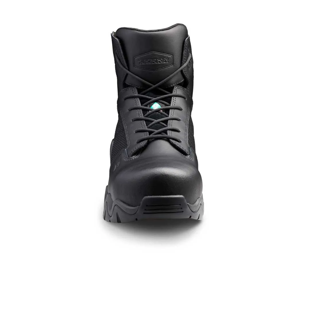 Terra - Unisex 6 Inch EKG Stealth Composite Toe Safety Boots (TR0A4NRYBLK) Dc Boots
