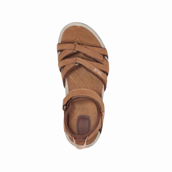 Teva Women's Tirra Leather Brown Best Trail Running Super
