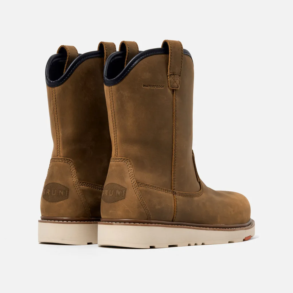 THE BOLDUC 9 IN (COMP TOE) Square Toe Ostrich Boots