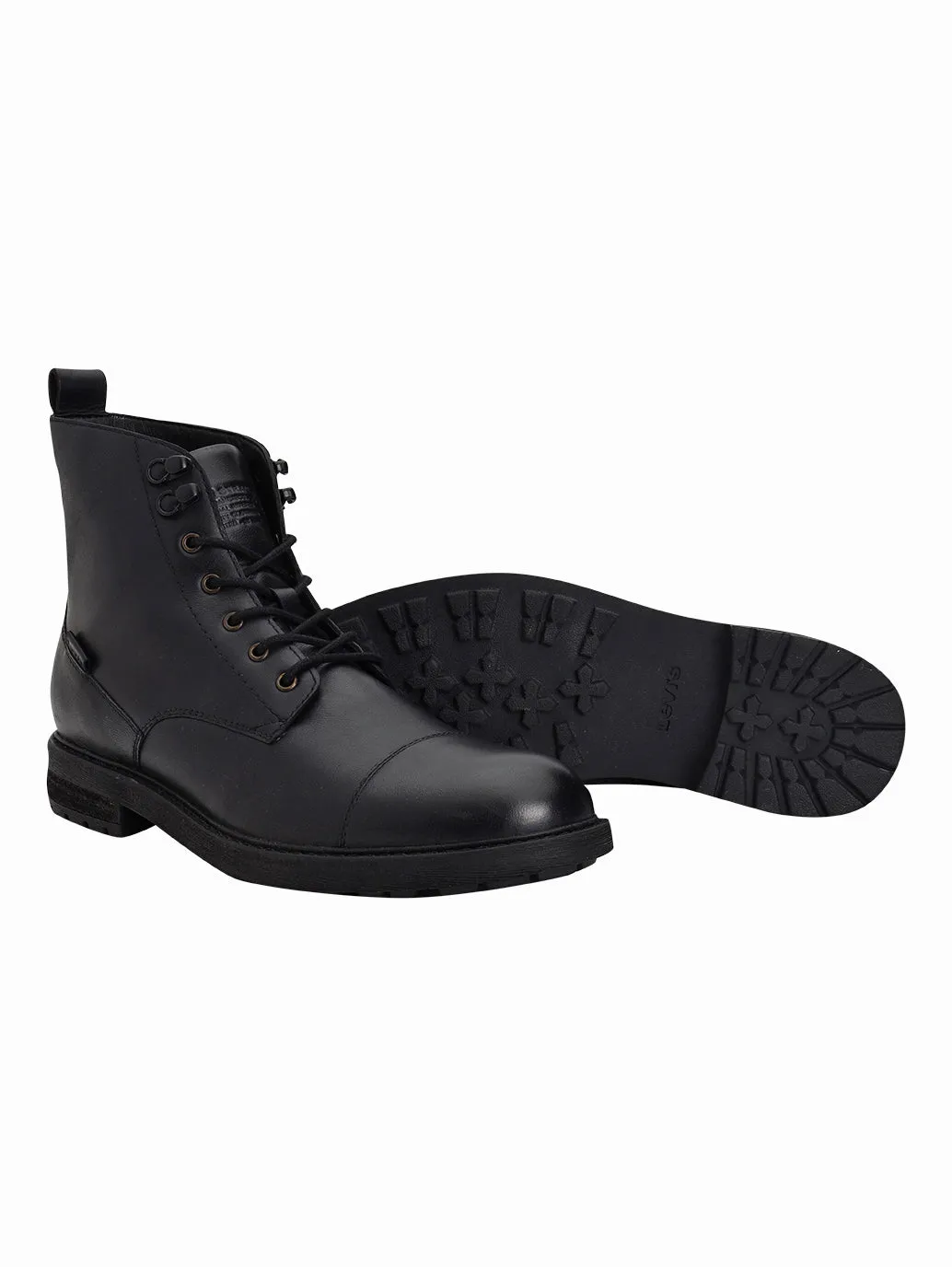 Classic Tall Boots Clearance Men's Black Solid Boots