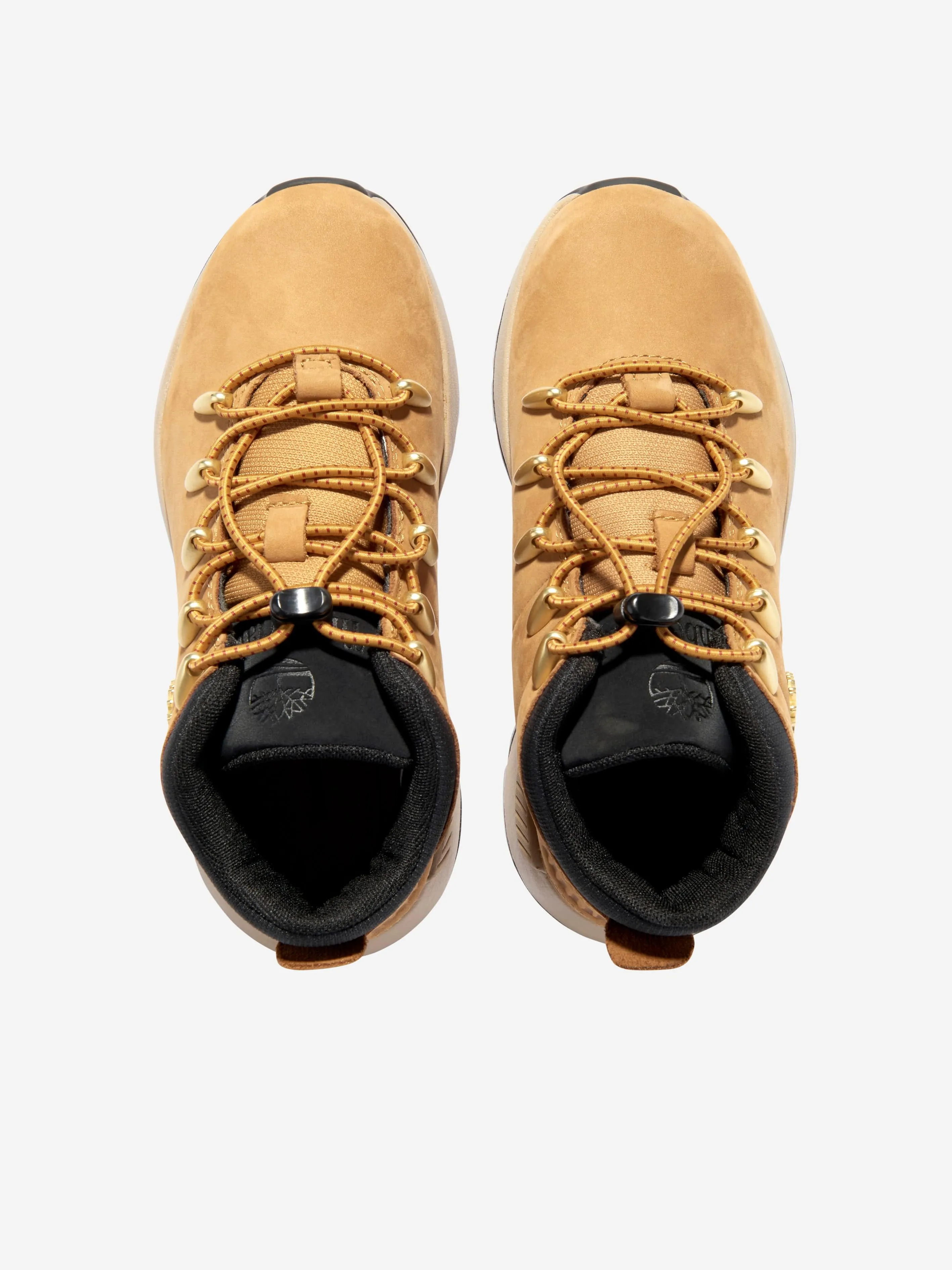 Ua Yard Trainer Shoes Timberland Kids Sprint Trekker Mid Lace Up Trainers in Beige