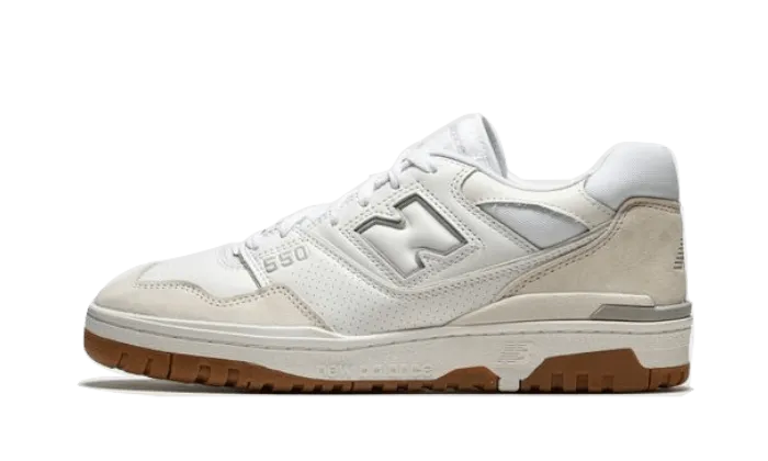 New Balance 550 White Gum Women's New Balance Wide Width