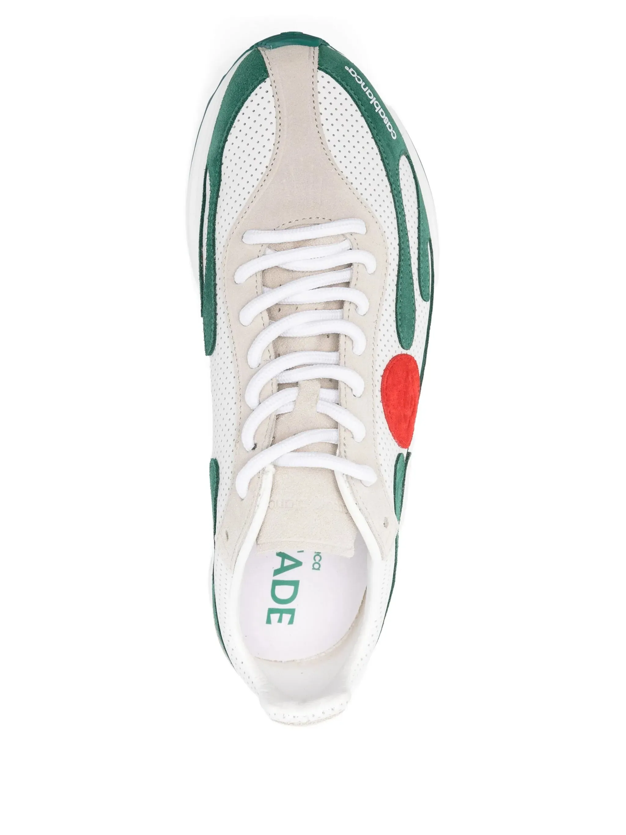 Baseball Trainer Shoes Stade flame-detail sneakers