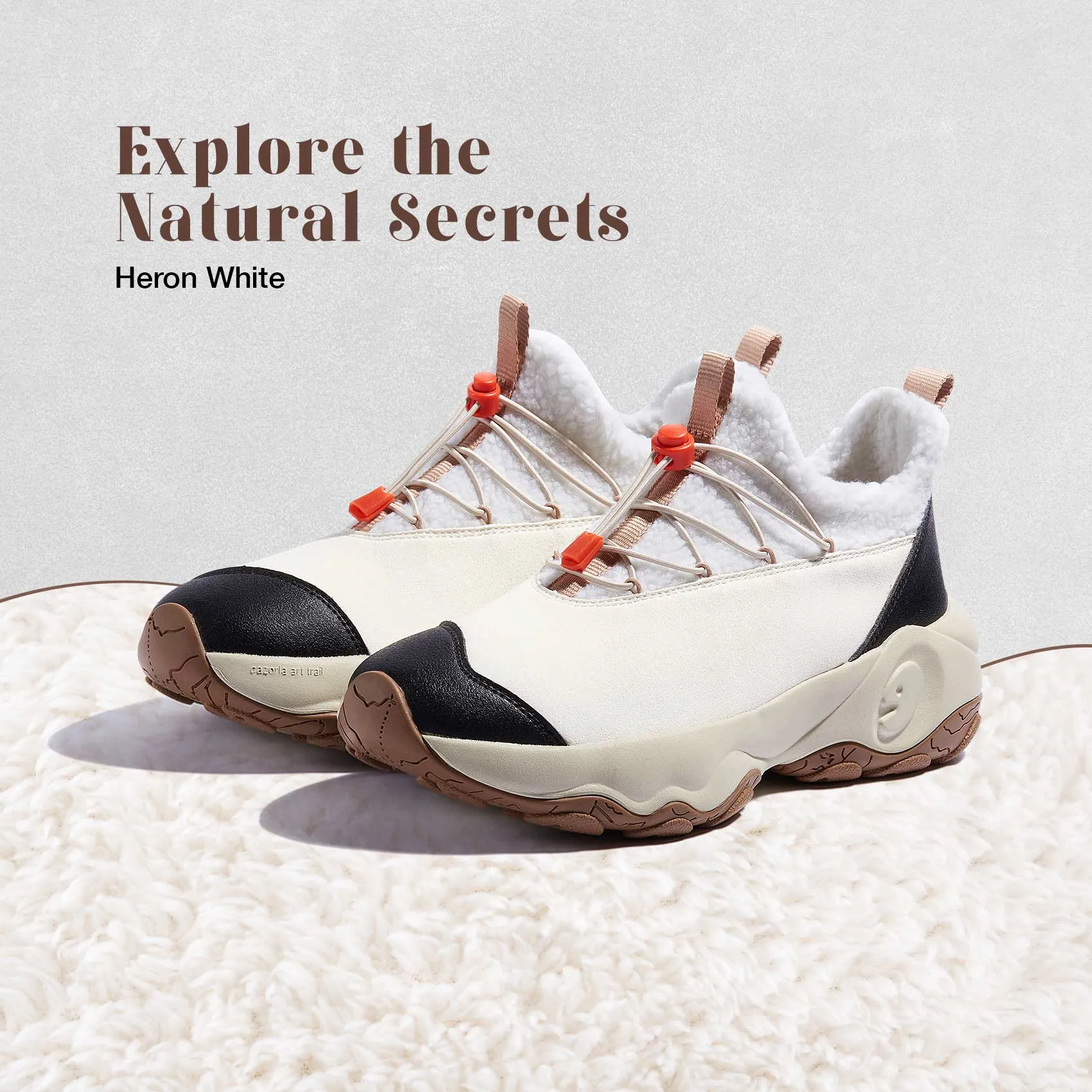Trail Hiker Shoes Heron White Cazorla VIII Women