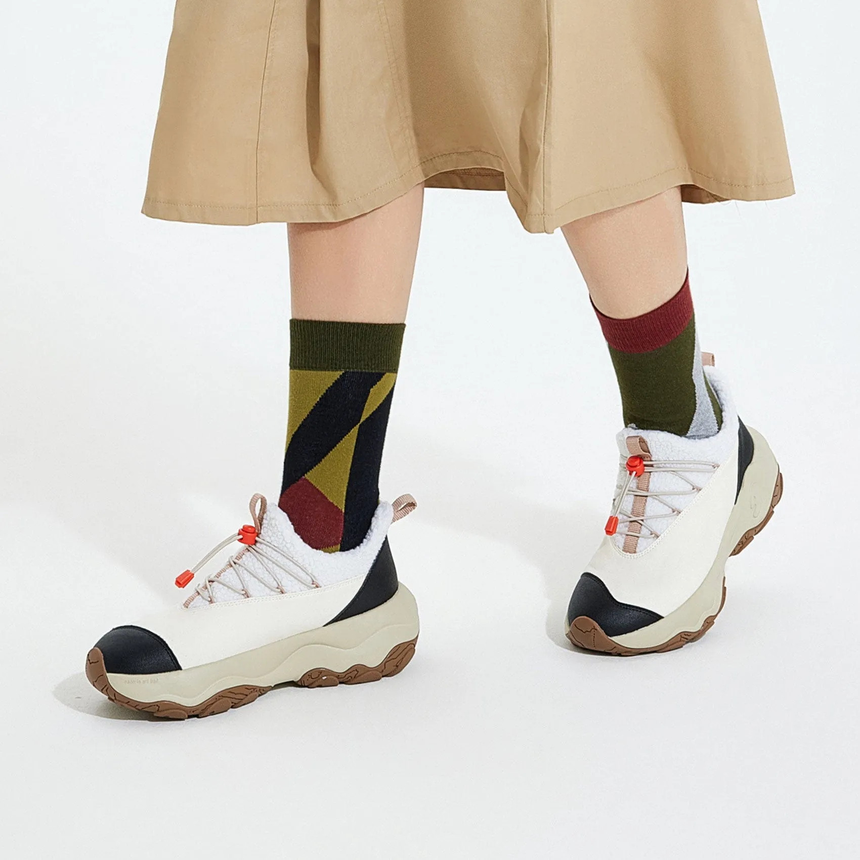 Heron White Cazorla VIII Women Hi Tec Trail Shoes