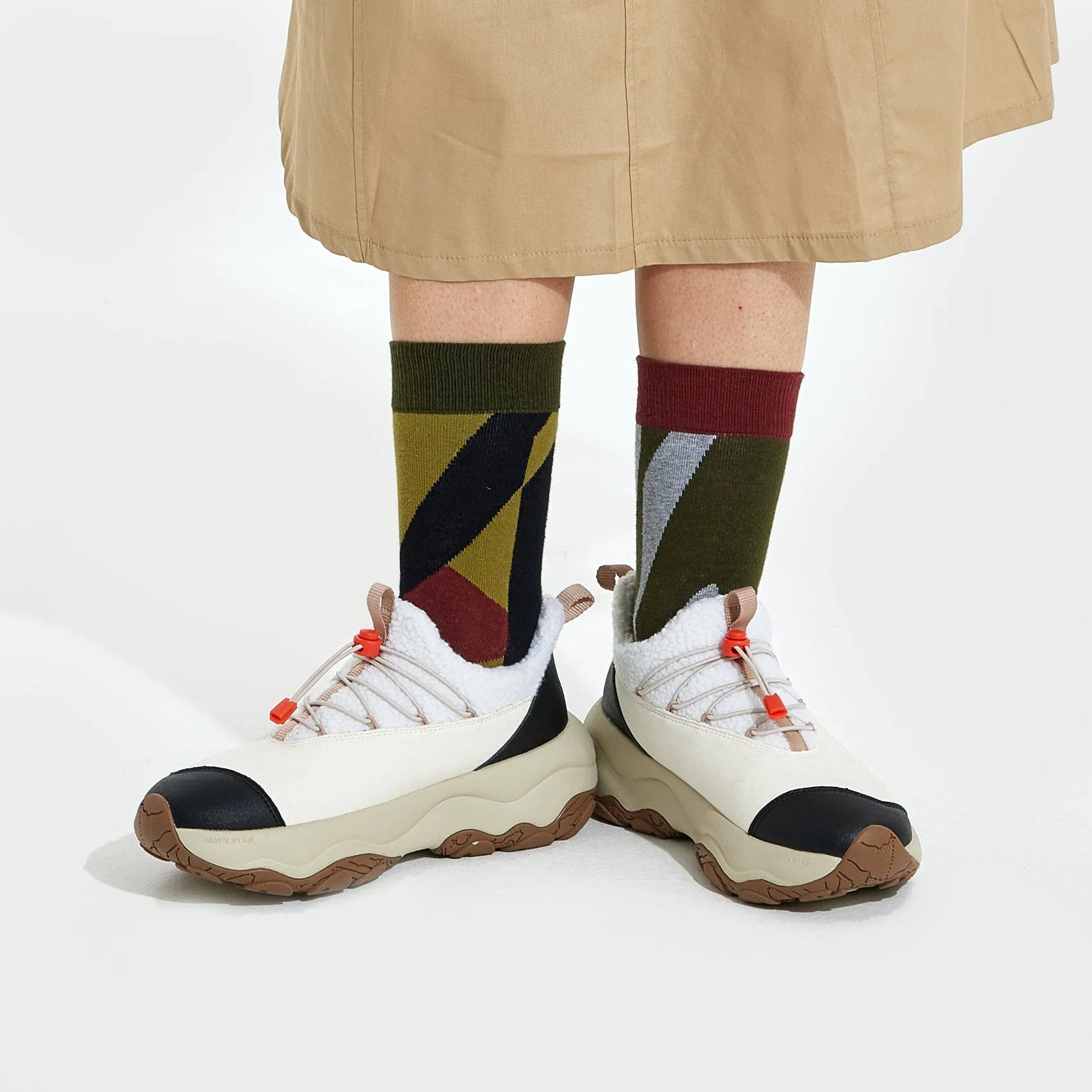 Heron White Cazorla VIII Women Trail Run Shoe