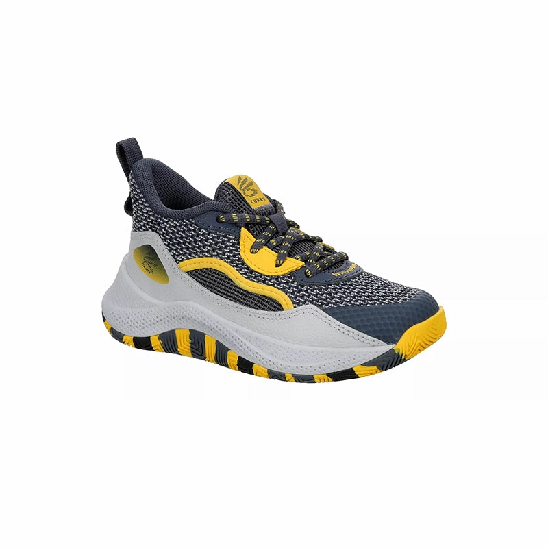 Basketball Shoes With Zoom Air Kid's Preschool Curry 3Z 24 Downpour Gray/Halo Gray