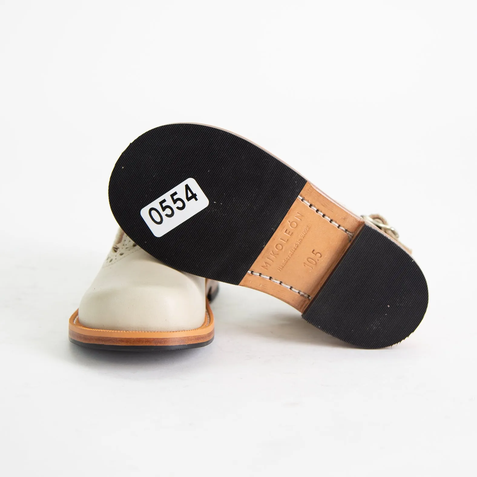 Everyday Boots MS0554 - Mary Janes Shoes Bone SAMPLE