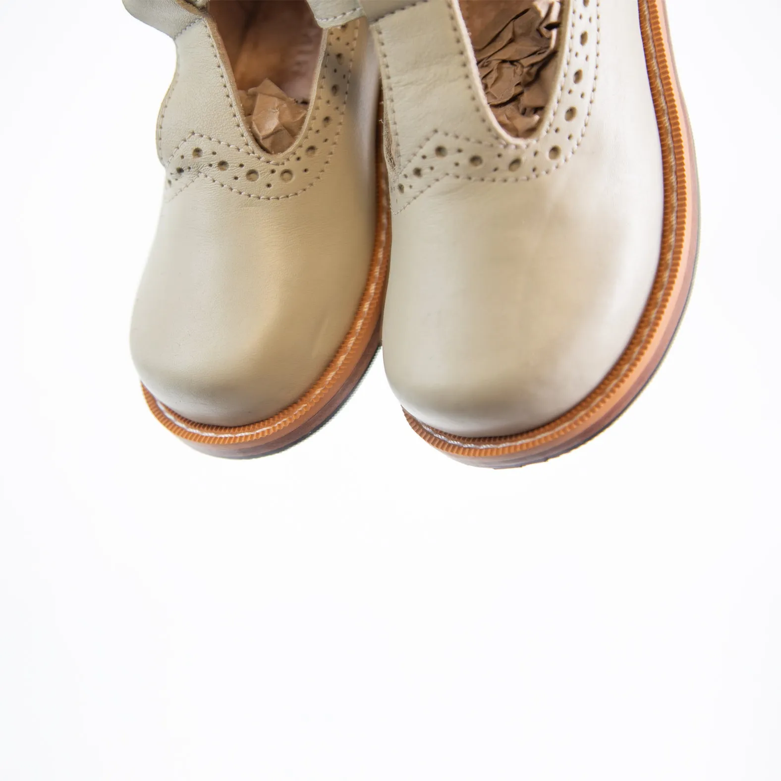 MS0554 - Mary Janes Shoes Bone SAMPLE Boots Wellington