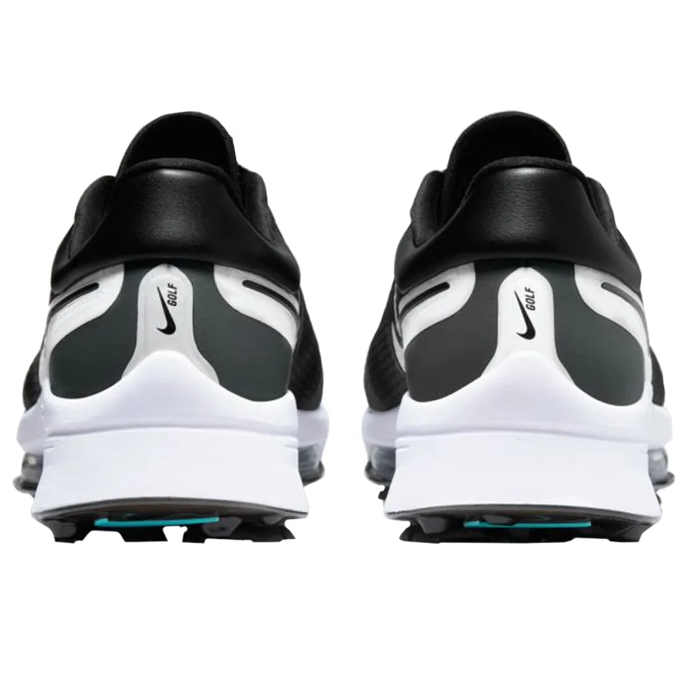 Best Shoes Disc Golf Nike Air Zoom Infinity Tour NEXT% Golf Shoes Black/White/Iron Gray/Dynamic Turquoise - SU22 Men