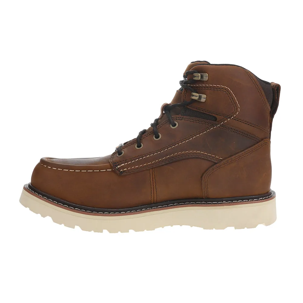 Unif Trail Shoe Review Rebar Wedge 6 Inch Moc Toe Waterproof Work Boots