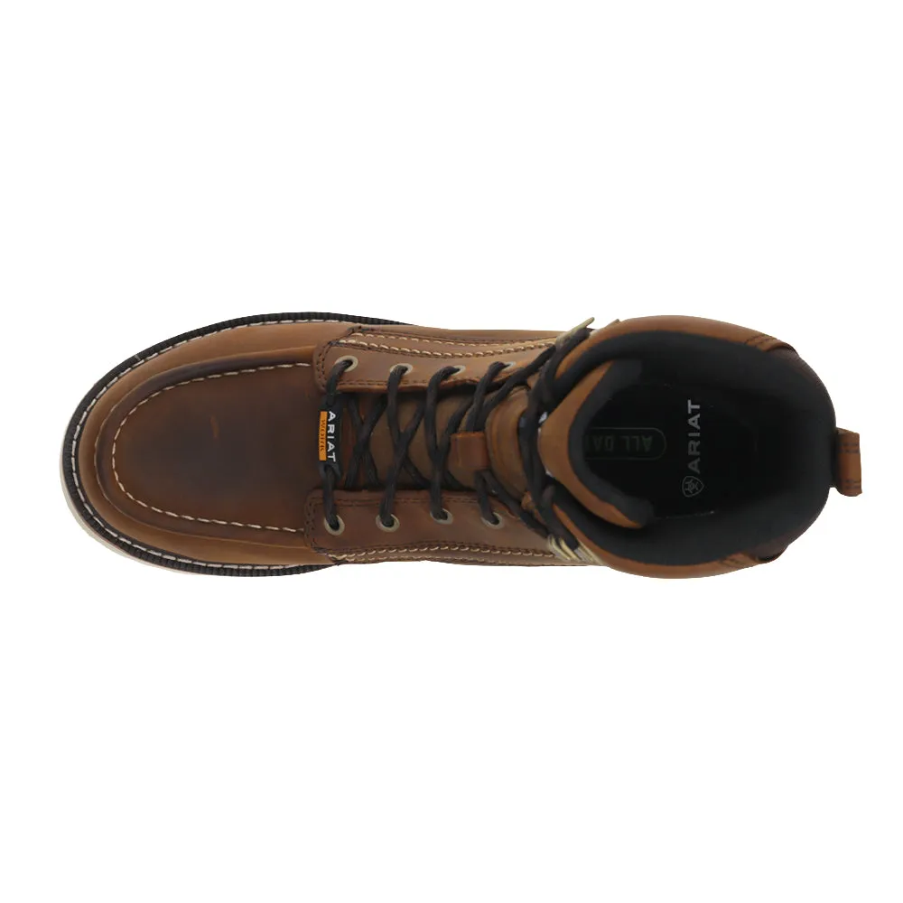 Rebar Wedge 6 Inch Moc Toe Waterproof Work Boots Stability Trail Running Shoes Uk