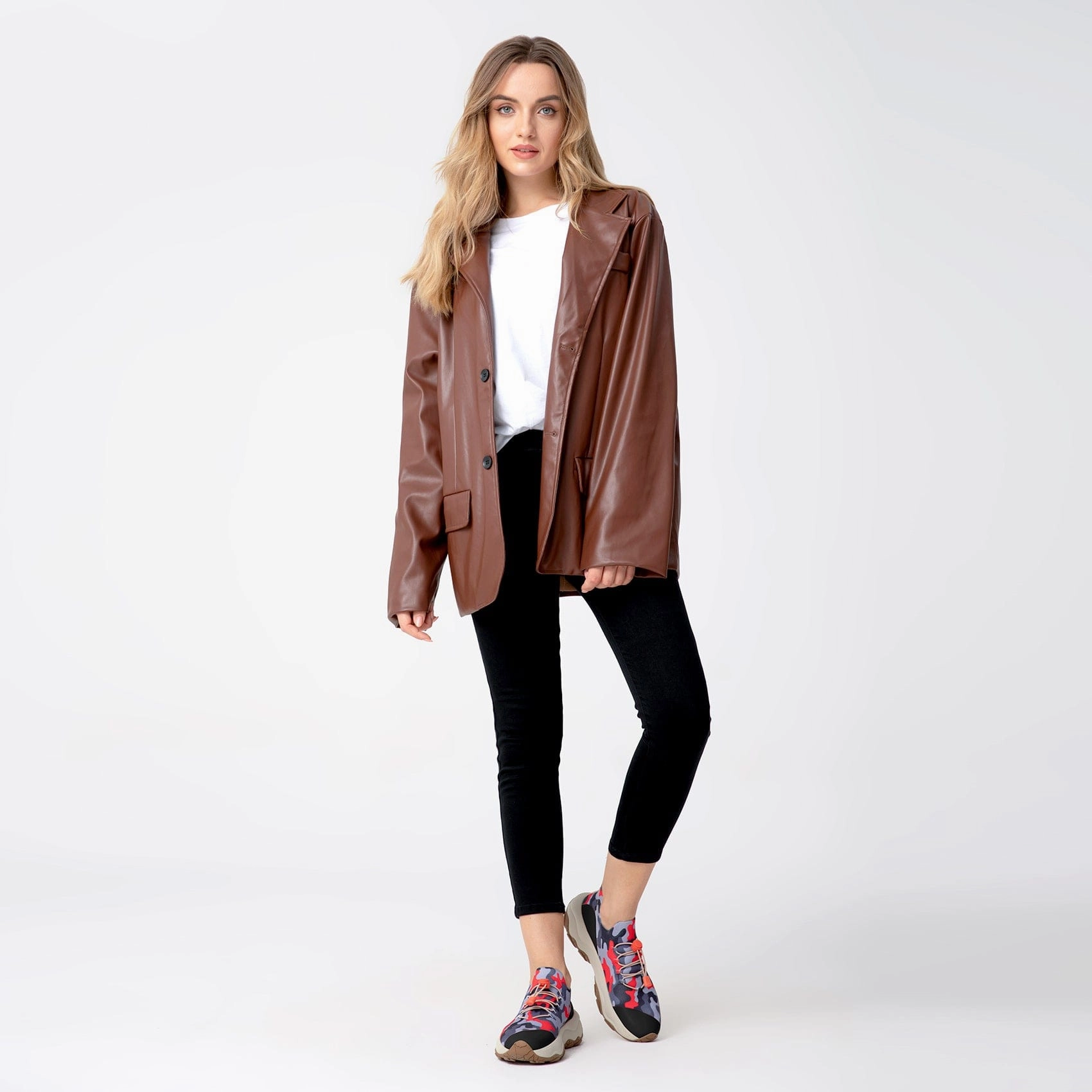 Layer-Red Grey Cazorla I Women Two Parley Trail Running