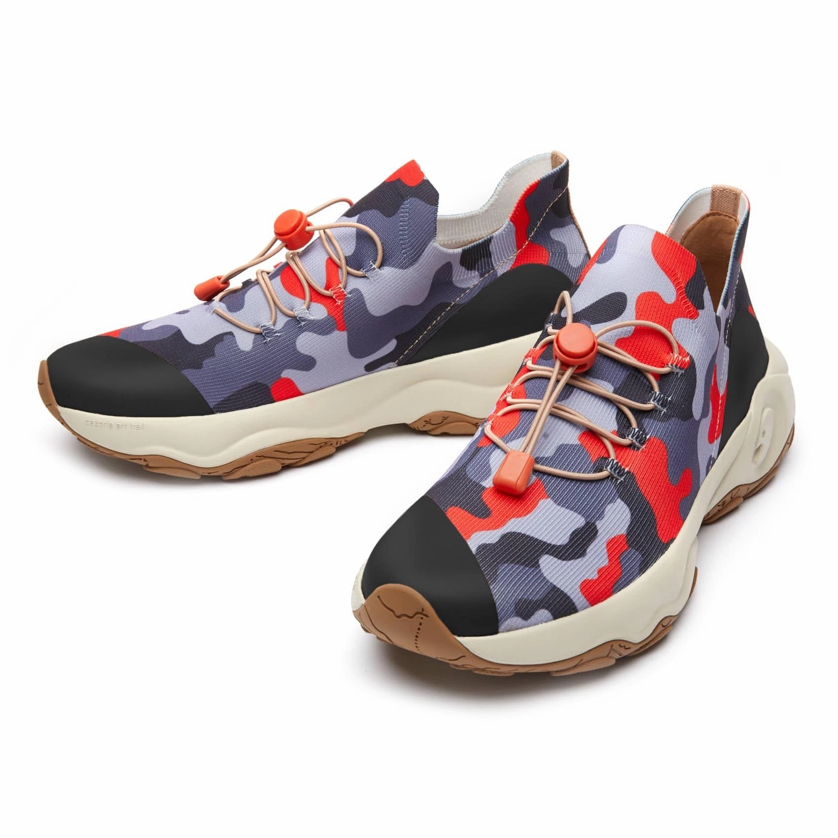 Layer-Red Grey Cazorla I Women Running Shoes For Dirt Trails