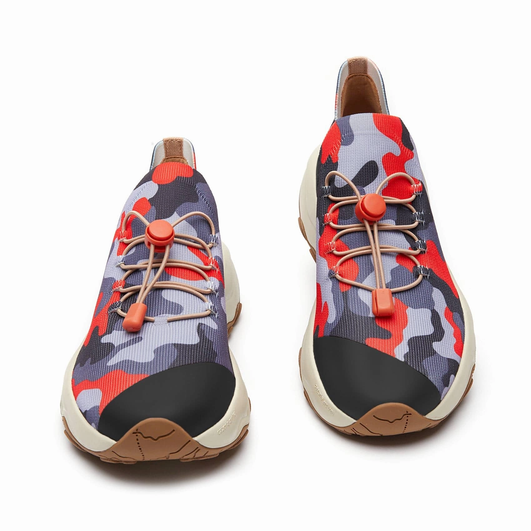 Layer-Red Grey Cazorla I Women Zero Rise Trail Running Shoes