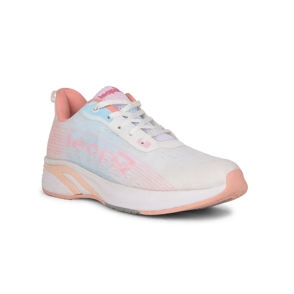 Leap7x Sports Peach Running Shoes For Women RWL-06 By Liberty Vida Rzx Training Shoe