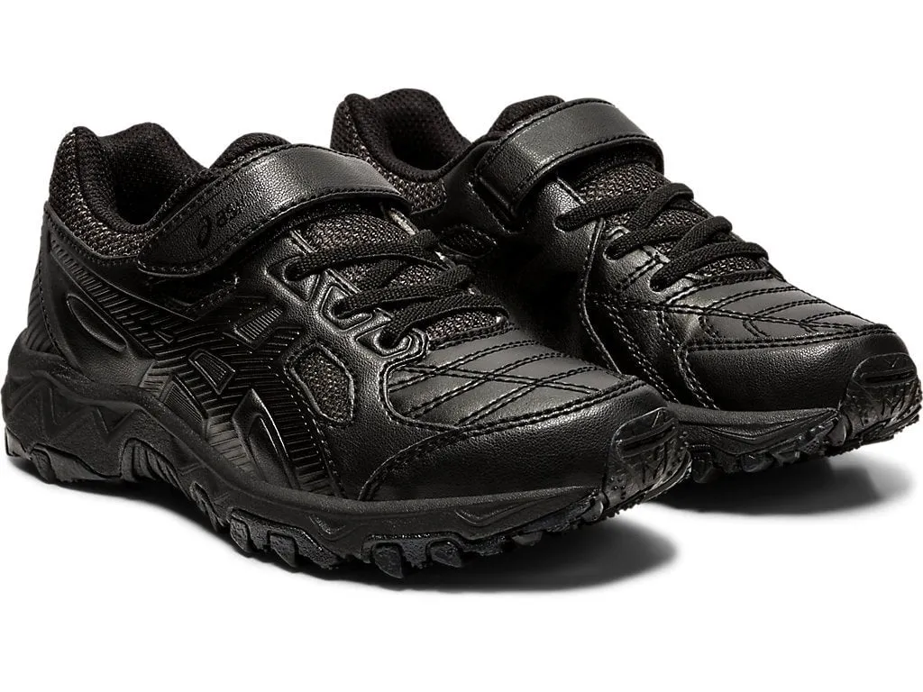 Asics Kids Gel-Trigger 12 Tx Triple Black Shoes Asics Cross Training Shoes