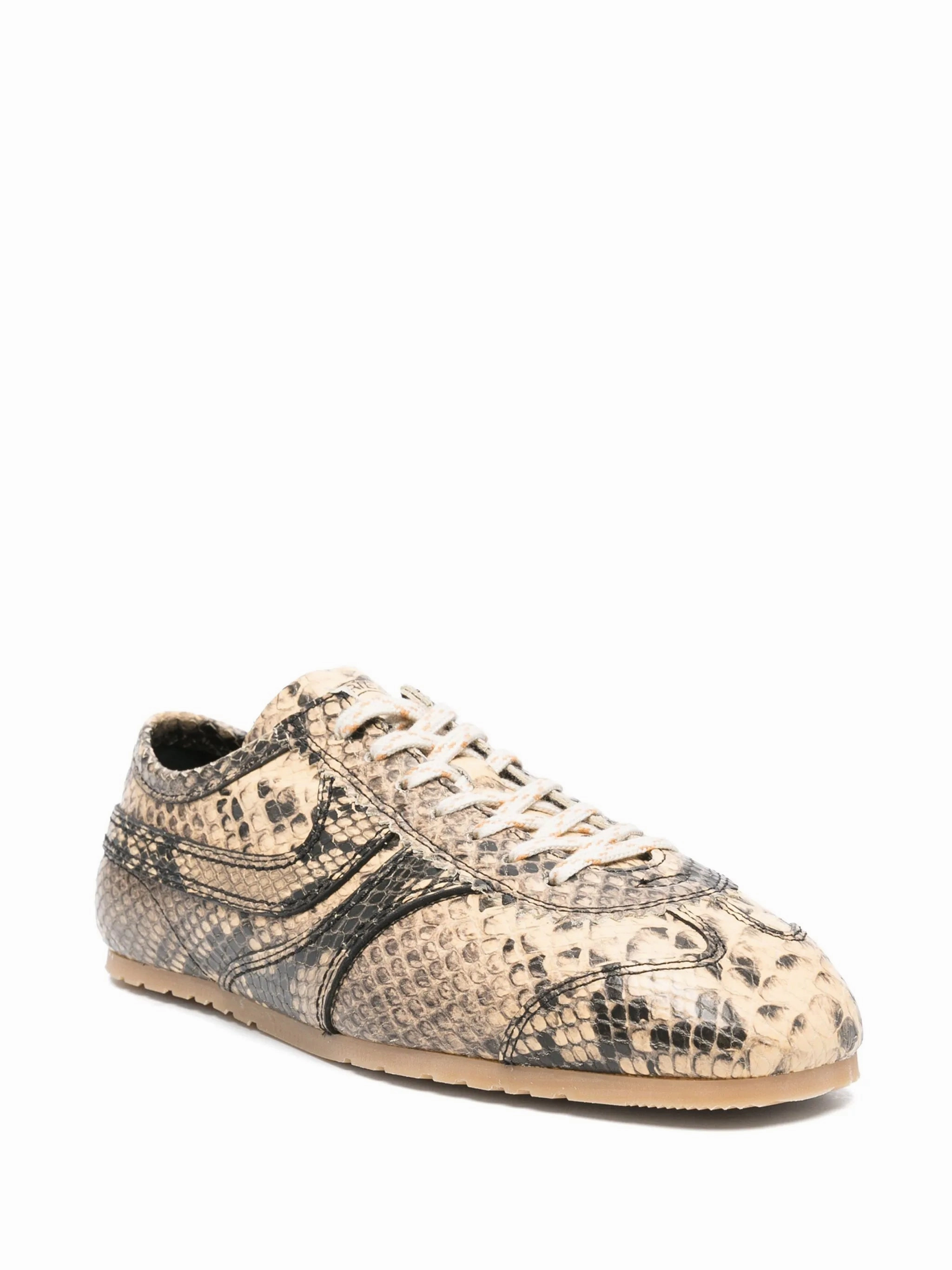 Cross Trainer Tennis Shoes snakeskin-print sneakers