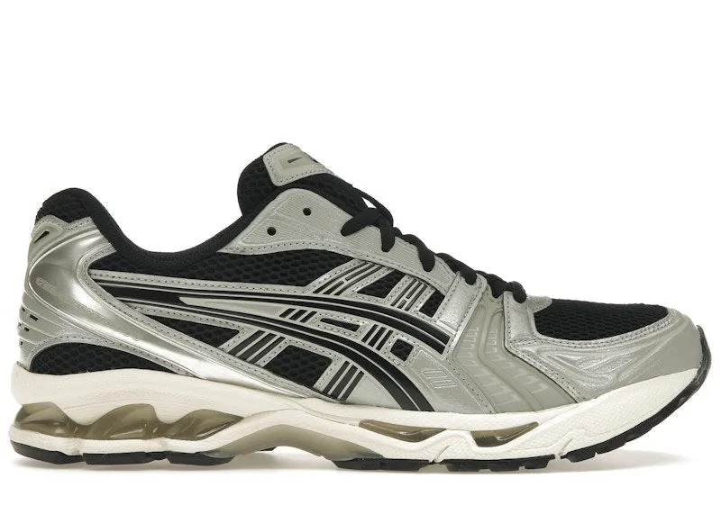 Asics Gel-Kayano 14 Black Seal Grey Asics Gable Wrestling Shoes