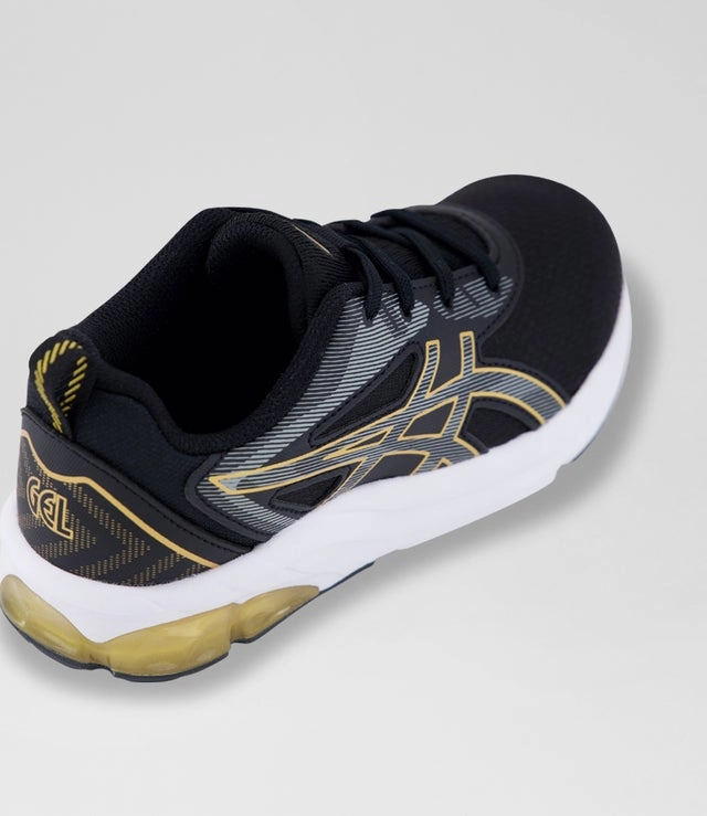 Asics Shoes Novablast 5 Asics Kid's Gel Quantum 90 Iv Black/Gold Running Shoes