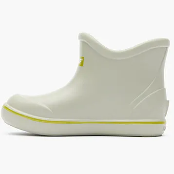 TUFS Big Kids Ankle Deck Boot Hello Rain Boots