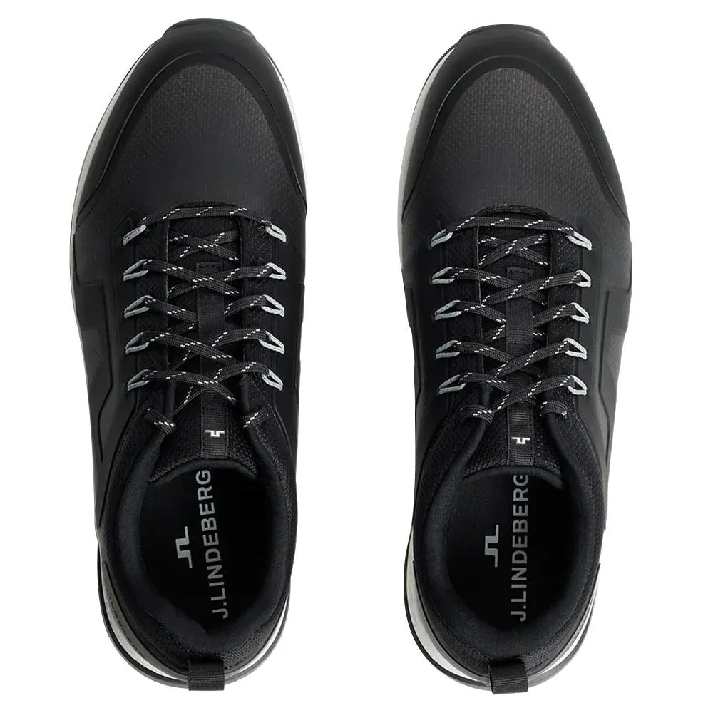 J.Lindeberg Range Finder Spikeless Golf Shoes Black - 24 Men Wide Narrow Golf