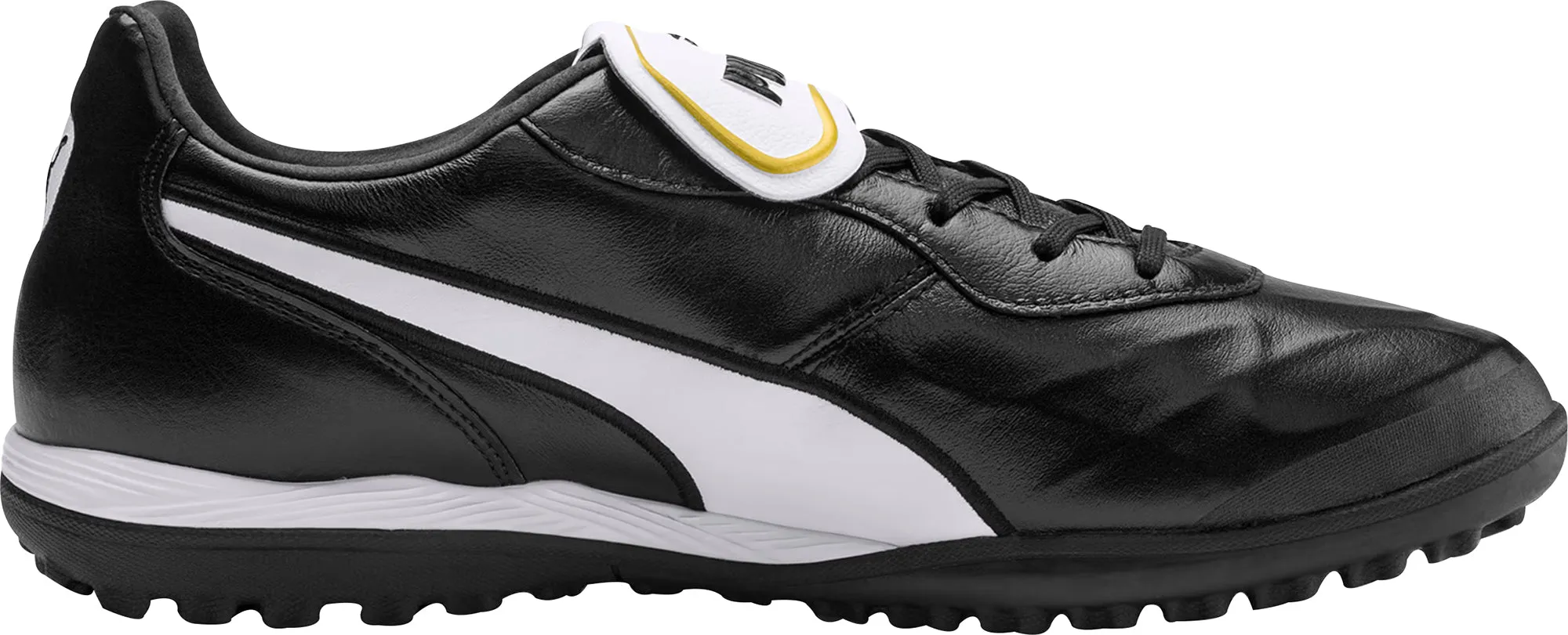 Puma King Top TT Astro Turf Mens Football Boots - Black Roma 700 Soccer Cleats