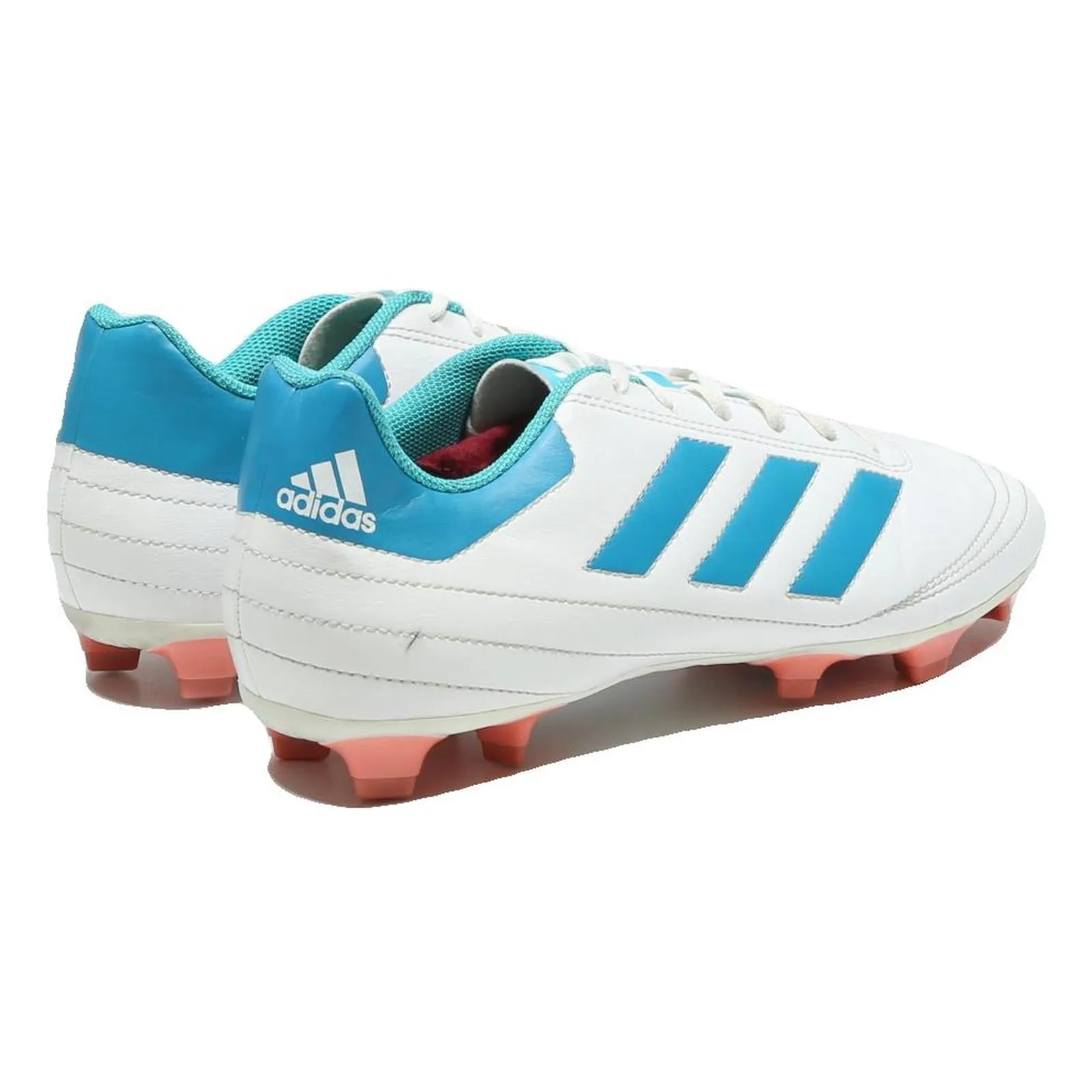 Top Selling Soccer Cleats ADIDAS Mundial Team Mens Leather Football Boots White & Blue UK 9.5 Classic