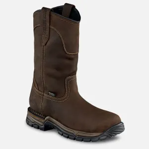 TWO HARBORS: 11-IN WATERPROOF SAFETY TOE PULL-ON BOOT Lightweight Waterproof Boots