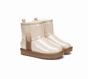 Adidas Superstar 360 Rain Boots UGG Boots Kids Clear Waterproof Shearling Coated Neo
