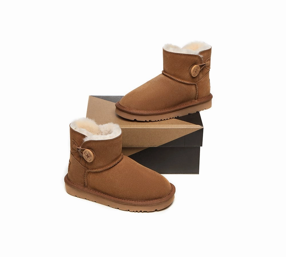 Ugg Boots Nolan Kids Mini Button Snail Rain Boots