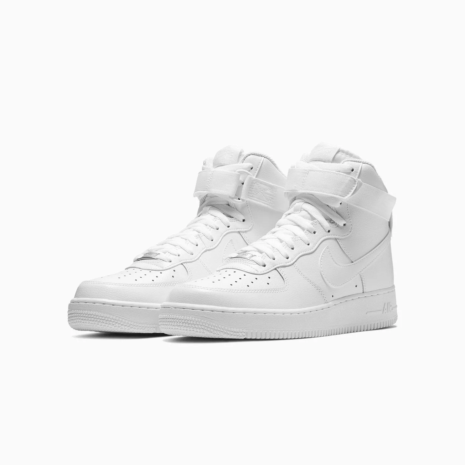 Men's Air Force 1 High `07 "Triple White" Nike Nba Player Shoes
