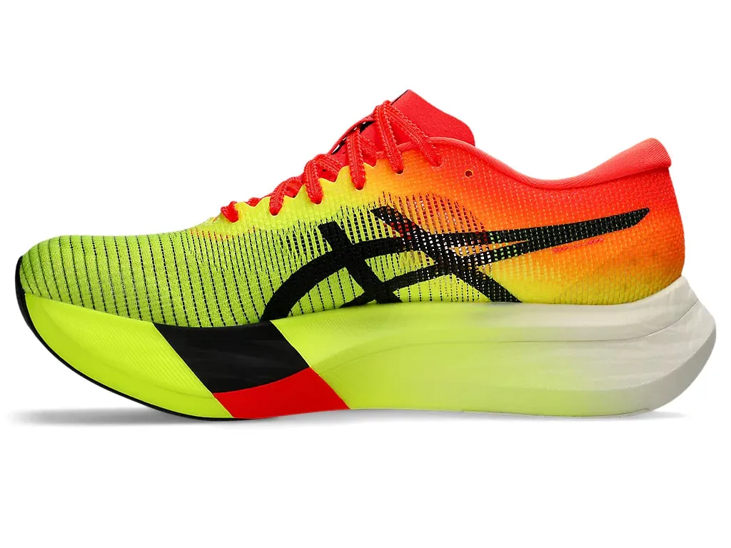 Haikyuu Shoes Asics Asics Unisex Metaspeed Sky Edge-Safety Yellow/Black (1013A124-750)