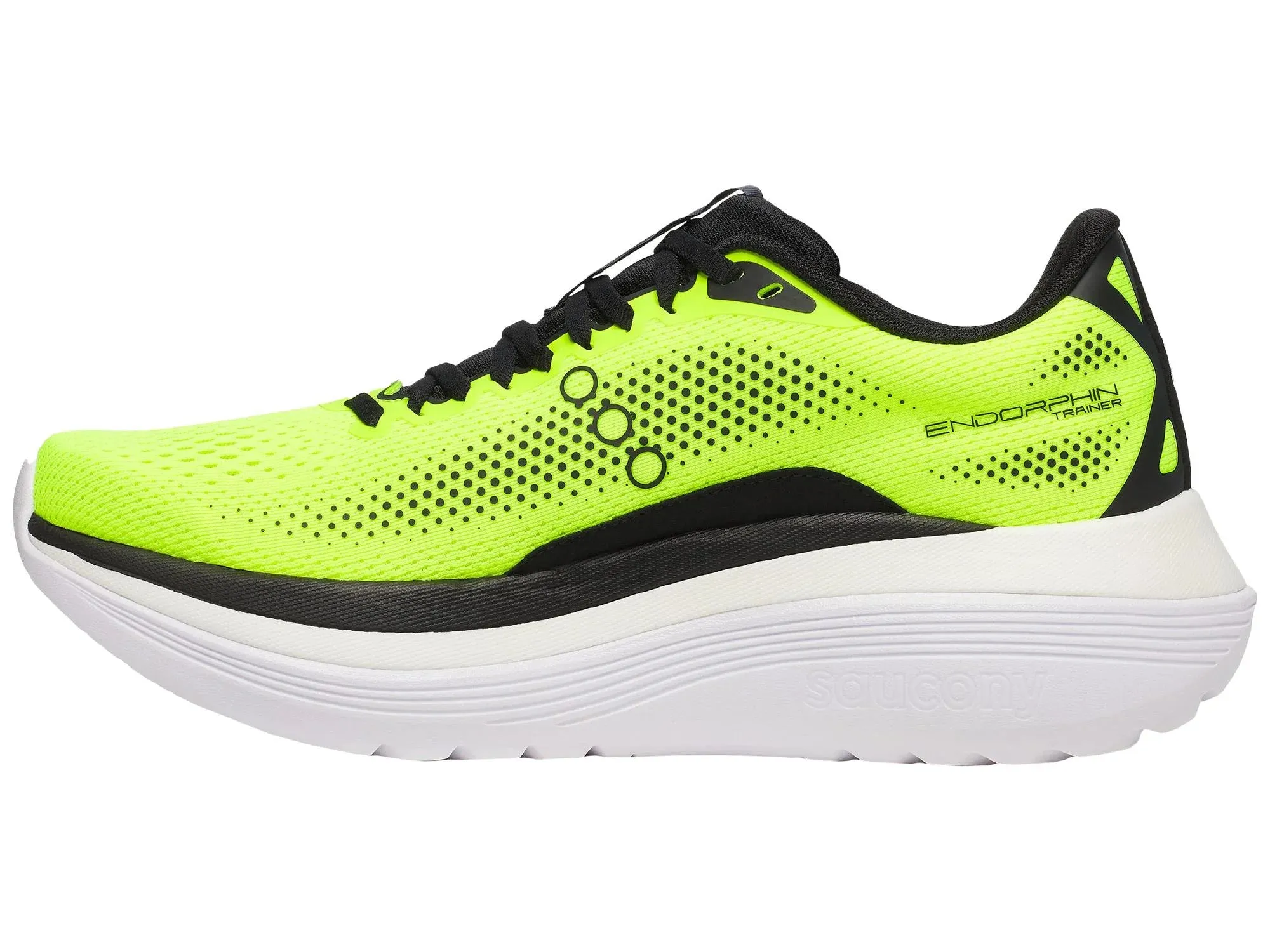 Best Shoes For Walking And Weight Training Saucony Men's Endorphin Trainer- Citron/Black (S20996-135)