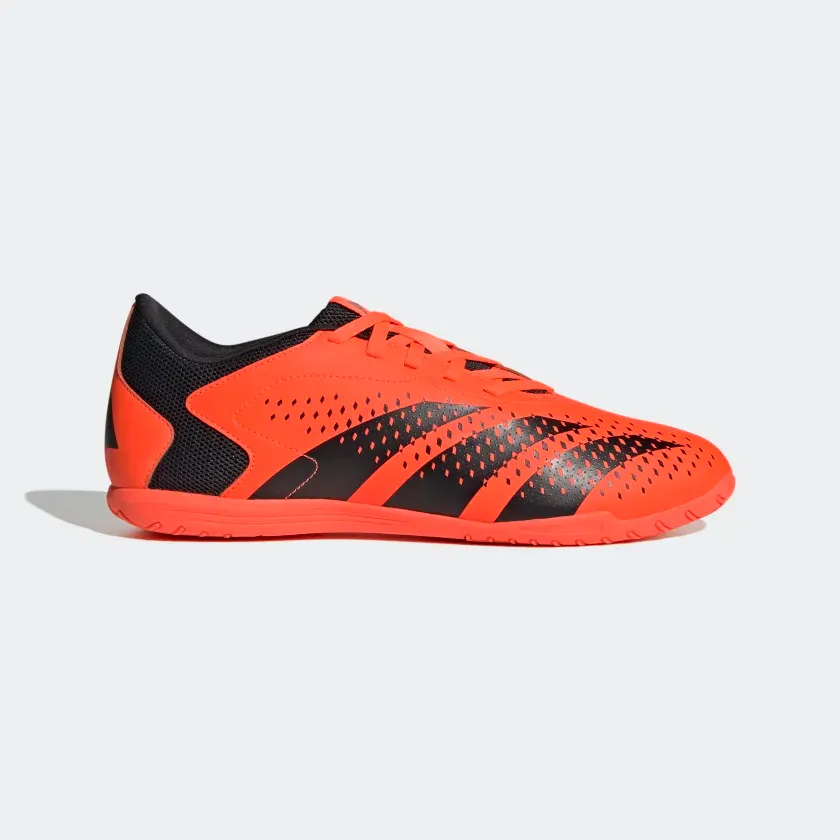 Adidas Men's Predator Accuracy.4 Indoor Sala Boots - Team Solar Orange / Core Black Soccer Cleats Indoor Turf