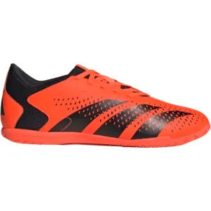 No Tie Soccer Cleats Adidas Men's Predator Accuracy.4 Indoor Sala Boots - Team Solar Orange / Core Black