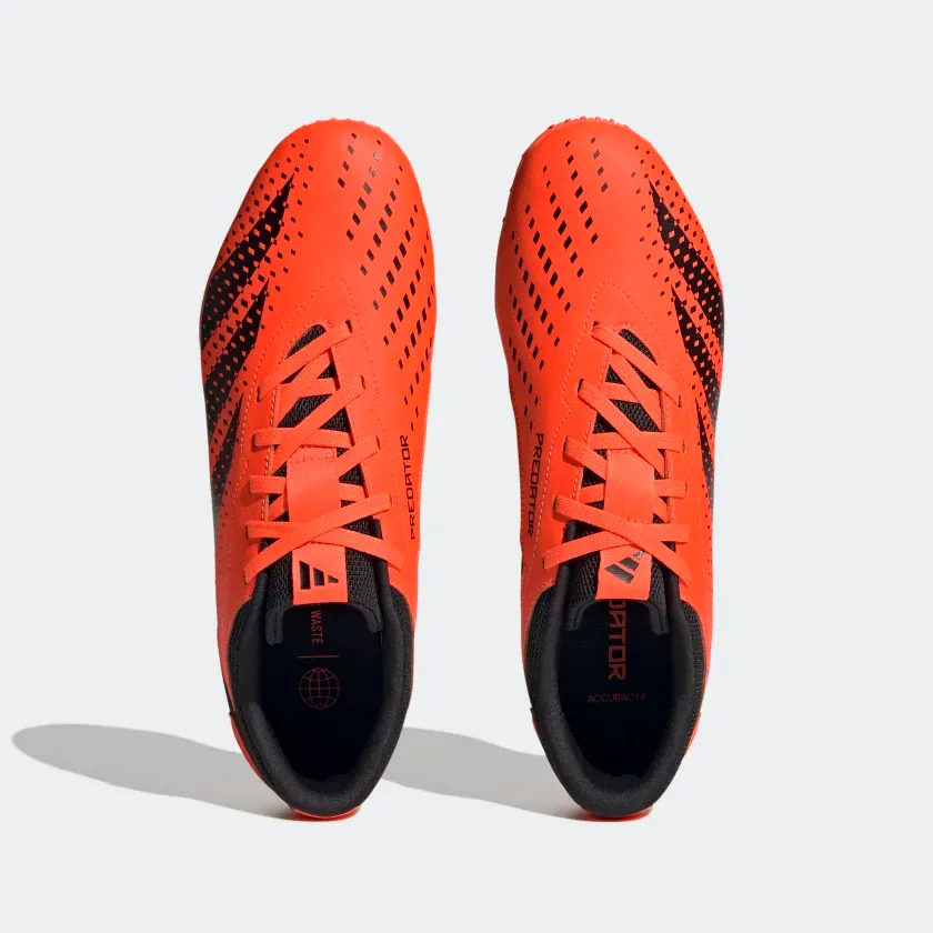 Soccer Cleats Tiempo Adidas Men's Predator Accuracy.4 Indoor Sala Boots - Team Solar Orange / Core Black