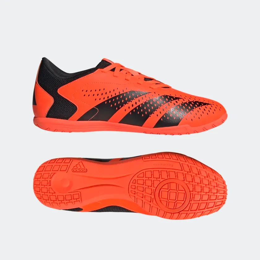 Best Ankle Support Soccer Cleats Adidas Men's Predator Accuracy.4 Indoor Sala Boots - Team Solar Orange / Core Black