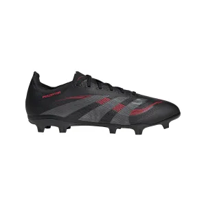 adidas Predator League FG/MG Soccer Cleat - core black/grey four/lucid red Difference In Baseball And Soccer Cleats
