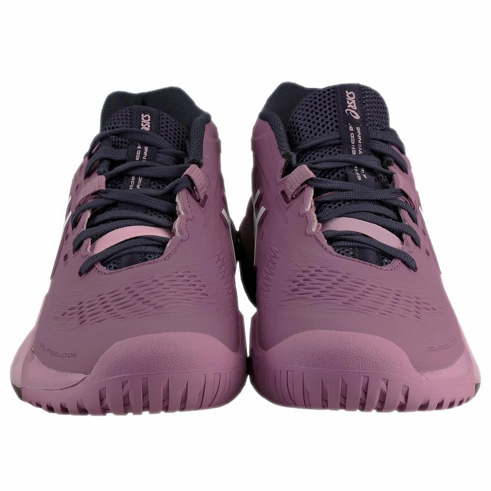 Asics Women's Gel-Resolution X - Ube/White All Asics Volleyball Shoes