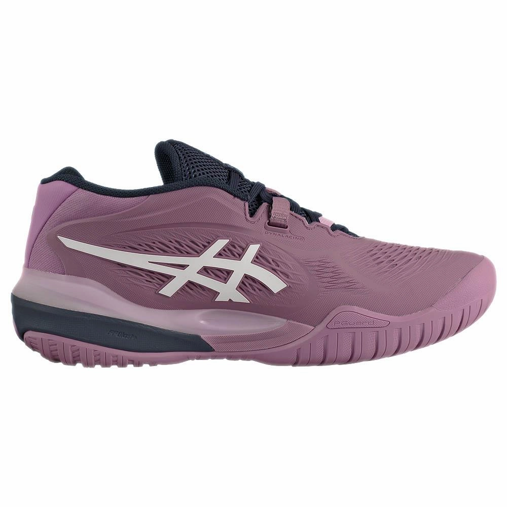 Asics Women's Gel-Resolution X - Ube/White Asics Gel-kayano 23 Running Shoe Silver Pink Glow