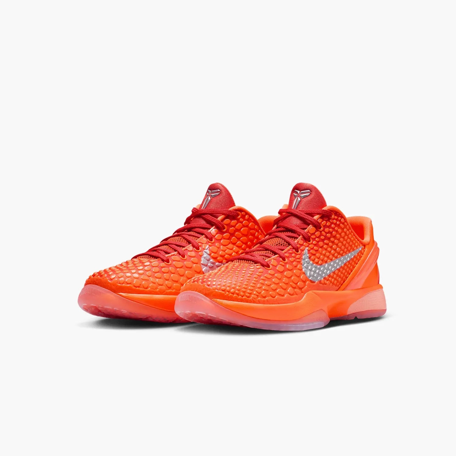 Kid's Kobe 6 Protro "Total Orange" Grade School Wide Basketball Shoes For Women