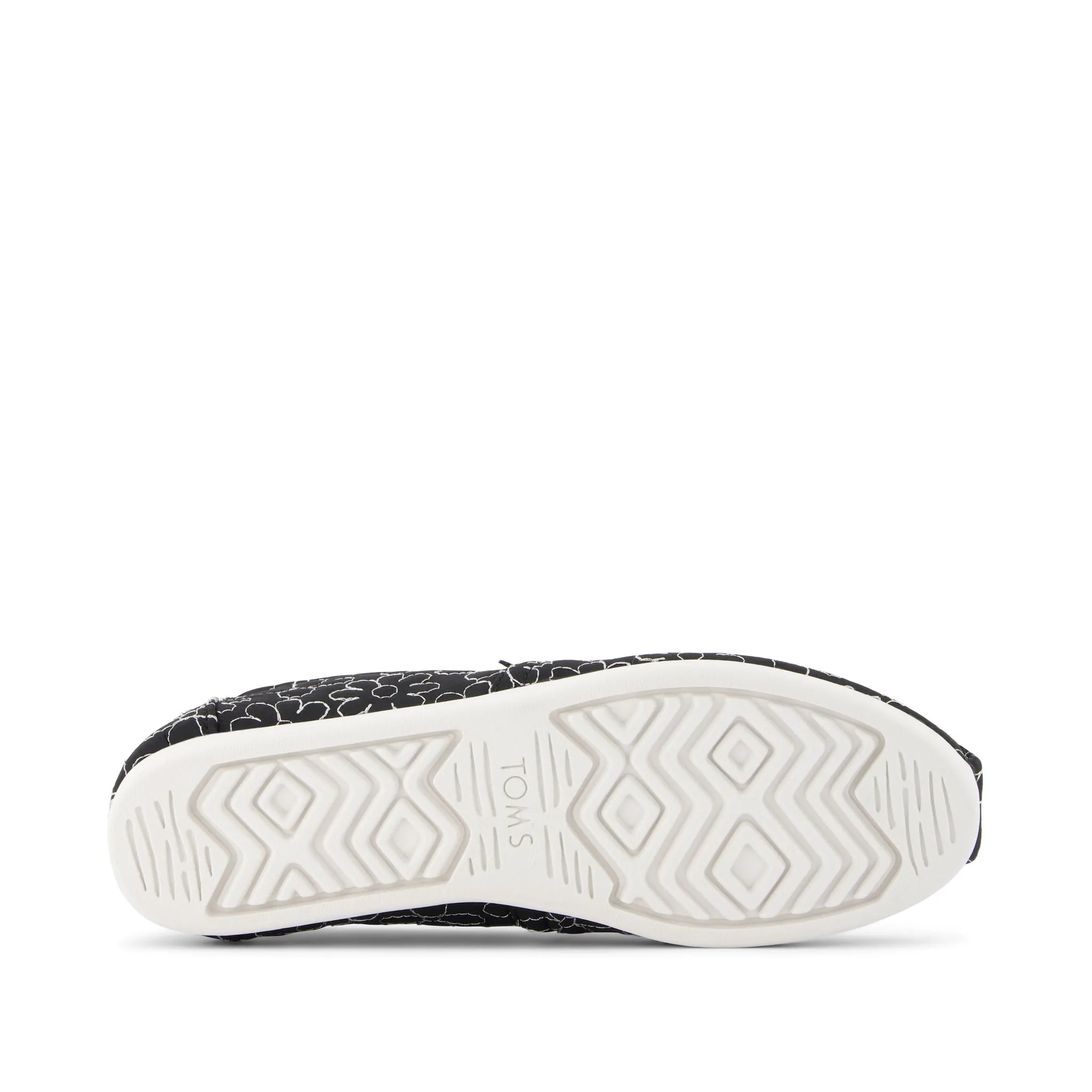 Alpargata Black Quilted Daisy Sk8-hi Tapered Stackform Soft Suede Casual Shoes