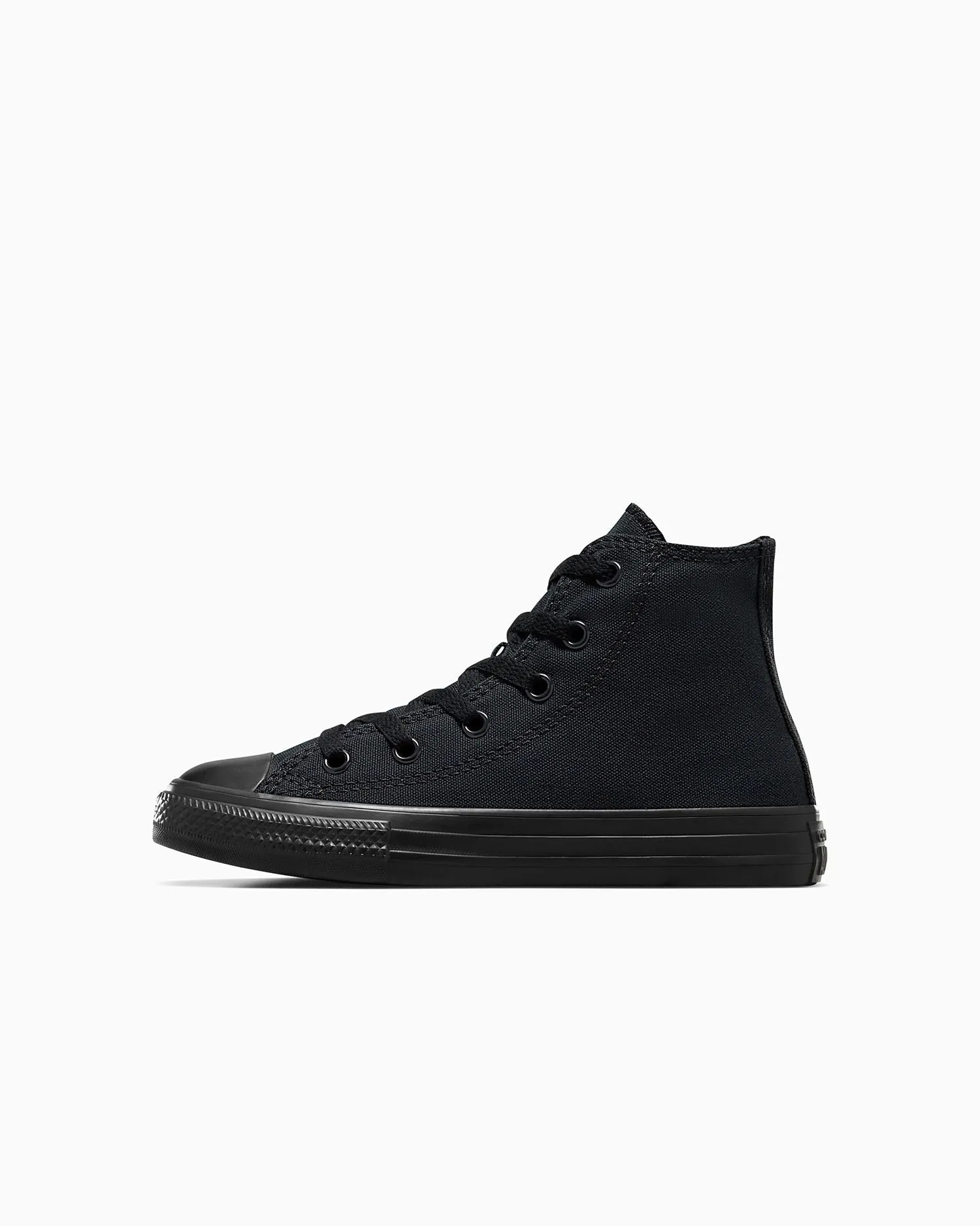 Casual Shoe Store Converse Kids All Star High Top Triple Black Shoe