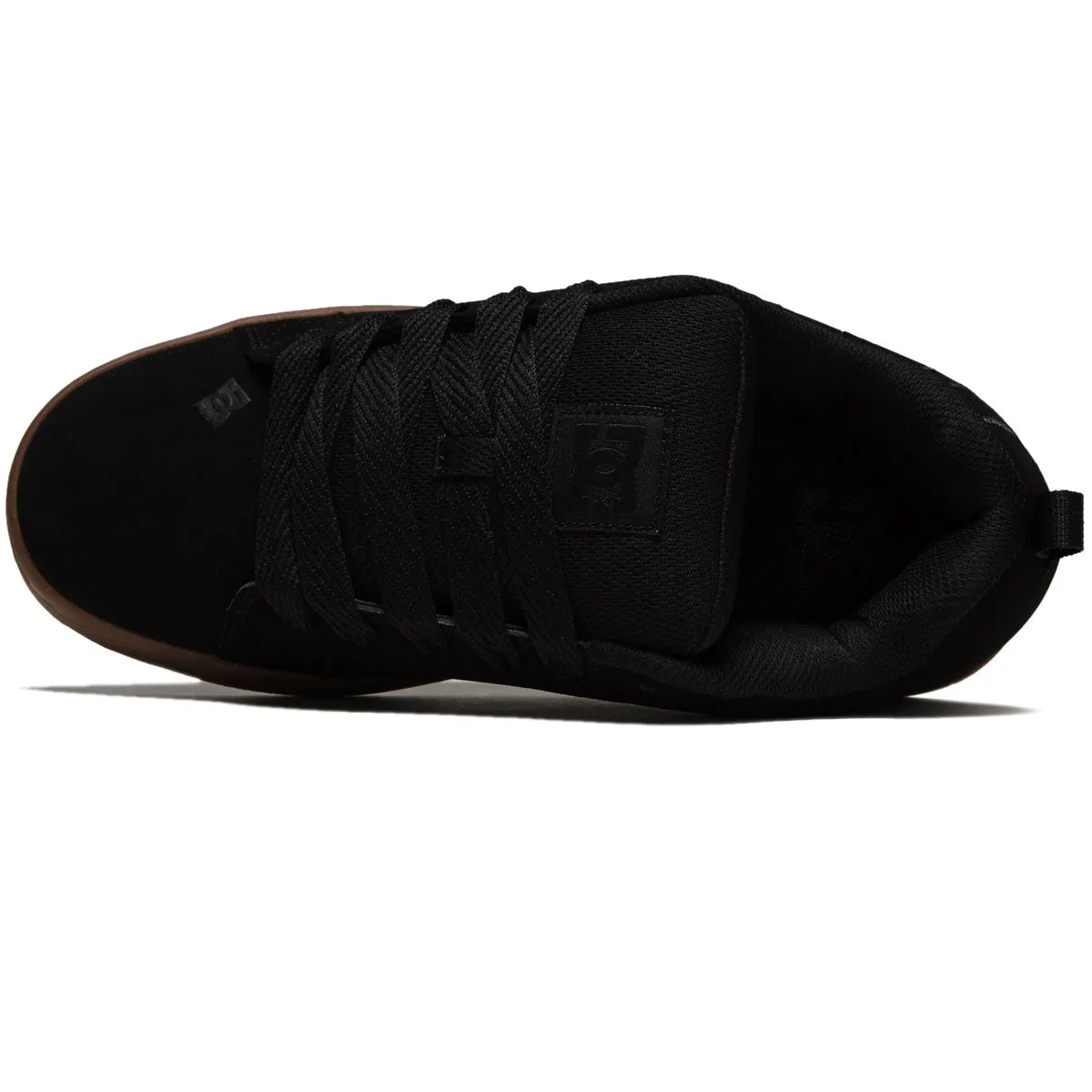 DC Court Graffik Shoes - Black/Gum Numeric Foy 306 Skate Shoes