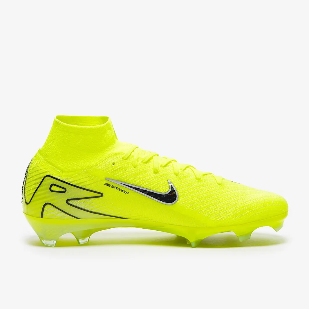 Alpha Elite Soccer Cleats Nike Air Zoom Mercurial Superfly 10 Elite FG
