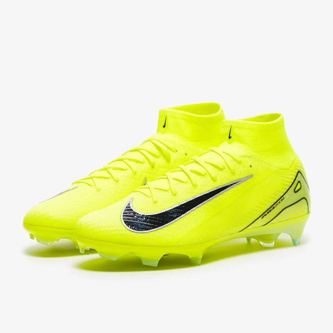 Best Cleats For Midfielders Soccer Nike Air Zoom Mercurial Superfly 10 Elite FG