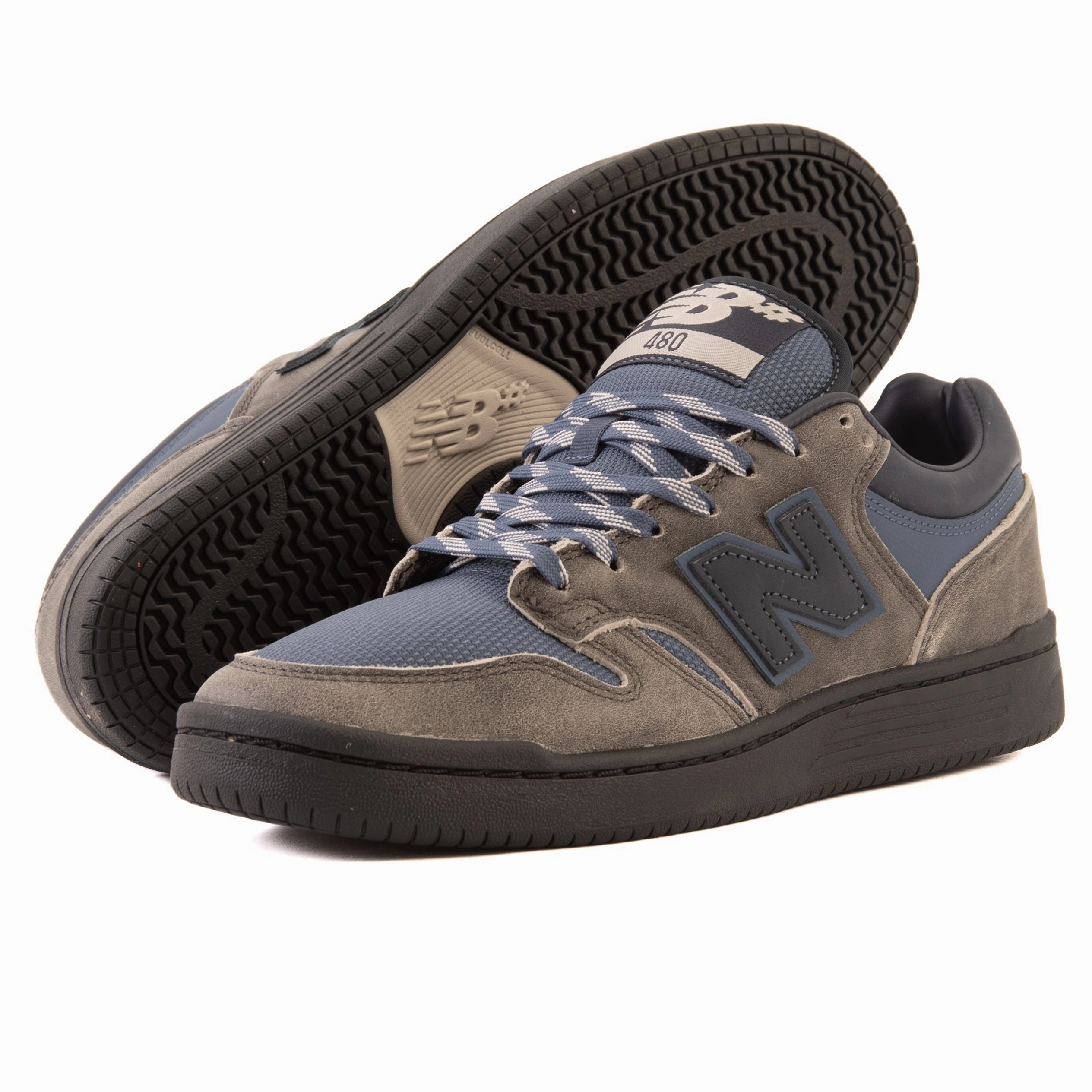 New Balance - 480 TRL (Grey/Blue) Skate Size Compared To Shoe Size