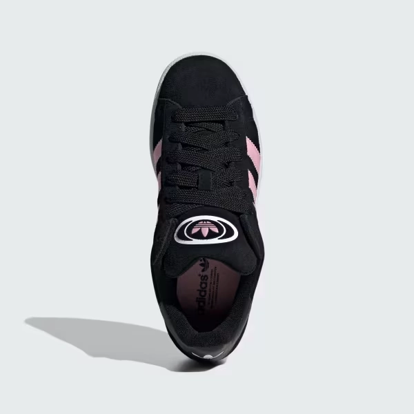 From 2000s Skate Adidas Women's Campus 00S Shoes - Core Black / Cloud White / True Pink