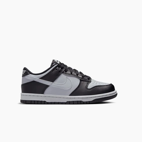Kid's Dunk Low "Wolf Grey/Black" Grade School Basketball Shoes Or Running Shoes